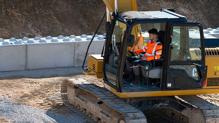 La visibilité indirecte du conducteur d'engins grâce aux rétroviseurs