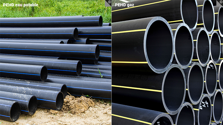 Les canalisations PEHD issues de la polymérisation