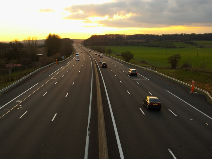 Une autoroute