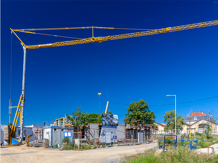 La grue à tour à montage automatisé (GMA)