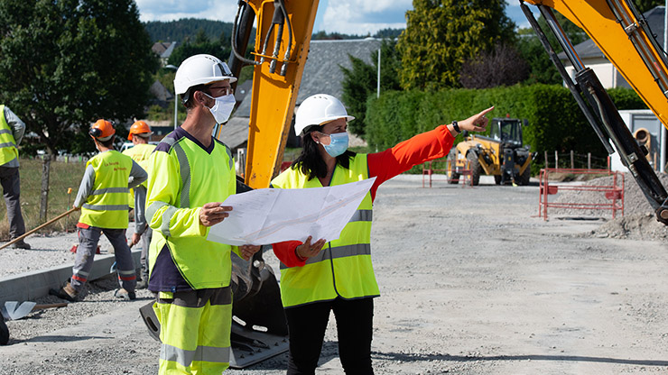 L'encadrant d'un chantier