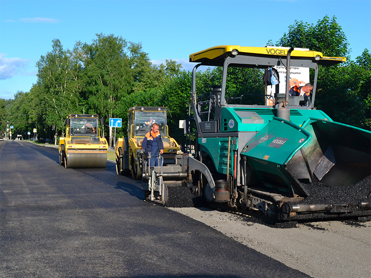 L'application d'enrobés bitumineux