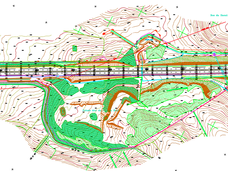 Le plan topographique
