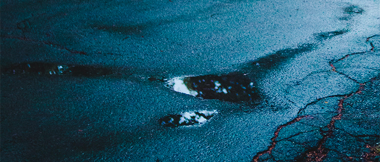 Les flaches ou tassements localisés en pleine voirie