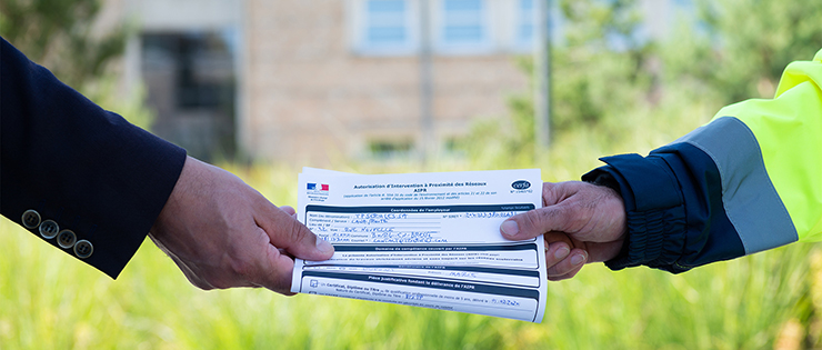 L'autorisation d’intervention à proximité des réseaux