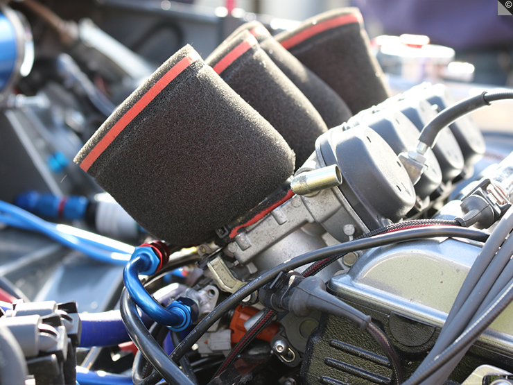 Un filtre à air en mousse