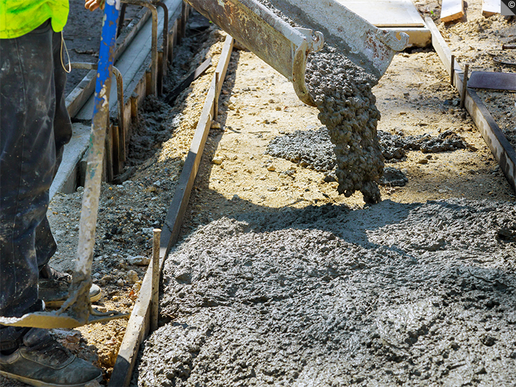 Les adjuvants dans le béton
