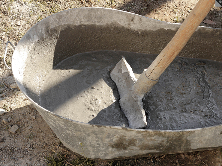 La composition des mortiers