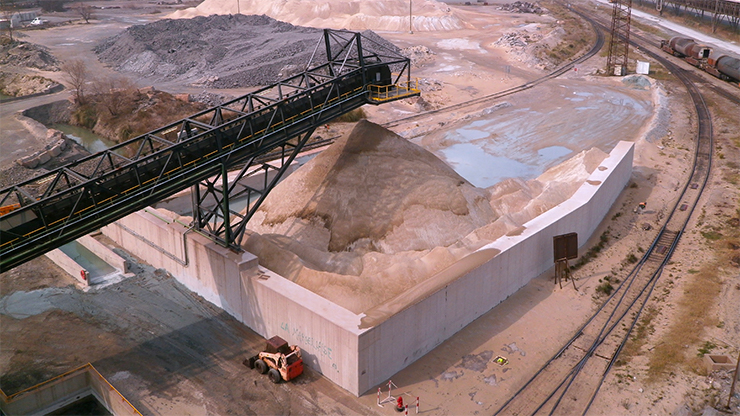 La sidérurgie productrice des laitiers de hauts fourneaux 