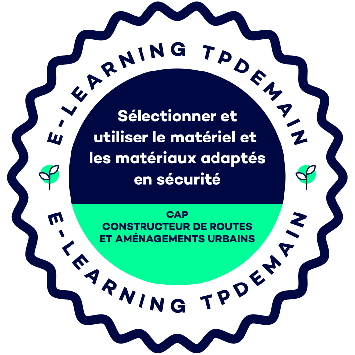 Open badge — Matériel et matériaux adaptés en sécurité